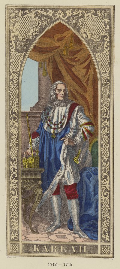Carlos VII, 1742-1745 de German School